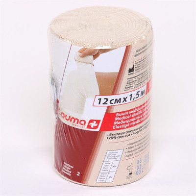 LAUMA, elastinis tvarstis, x 1,5 m, 12 cm