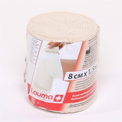 LAUMA, elastinis tvarstis, x 1,5 m, 8 cm