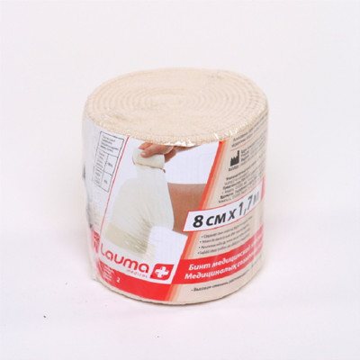 LAUMA, elastinis tvarstis, x 1,7 m, 8 cm