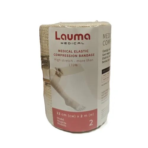 Lauma Medical elastinis tvarstis, x 2,0 m, 12 cm