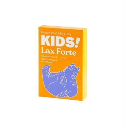 LAXFORTE KIDS, 10 žvakučių