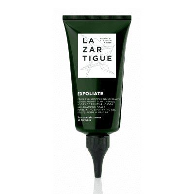 LAZARTIGUE deguonimi prisotintas švelnus šveitiklis galvos odai EXFOLIATE, 75 ml