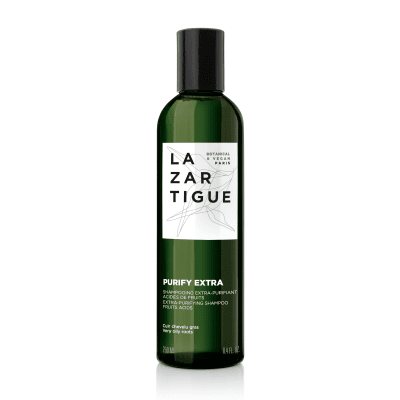 LAZARTIGUE intensyviai valantis šampūnas itin riebiai galvos odai PURIFY EXTRA, 250 ml