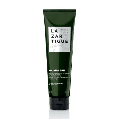LAZARTIGUE neputojantis šampūnas sausiems pažeistiems plaukams NOURISH 2IN1, 150 ml