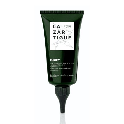 LAZARTIGUE valomasis gelis riebiai galvos odai PURIFY, 75 ml