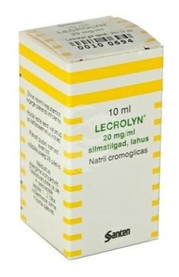 LECROLYN 20MG/ML DROPS N1 (SANTEN), 10 ml