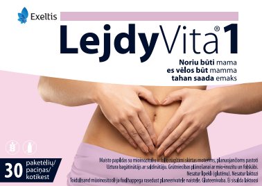 LejdyVita® 1 Noriu būti mama paketėliai, N30