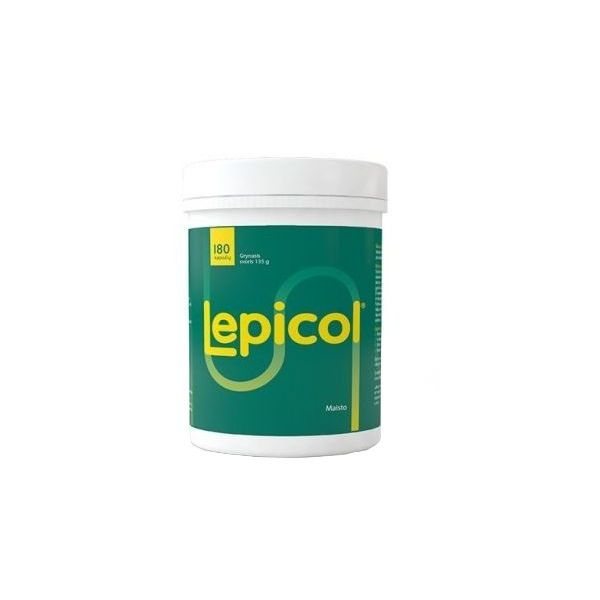 LEPICOL maisto papildas, 180 kaps.