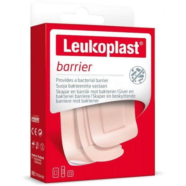 LEUKOPLAST antibakteriniai pleistrai BARRIER, 20 vnt