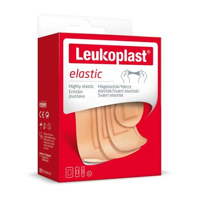 LEUKOPLAST ELASTIC, tamprtus pleistras, 40 vnt