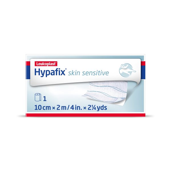 LEUKOPLAST medicininis pleistras ritinėlyje HYPAFIX SKIN SENSITIVE, x 2 m, 1 vnt., 10 cm