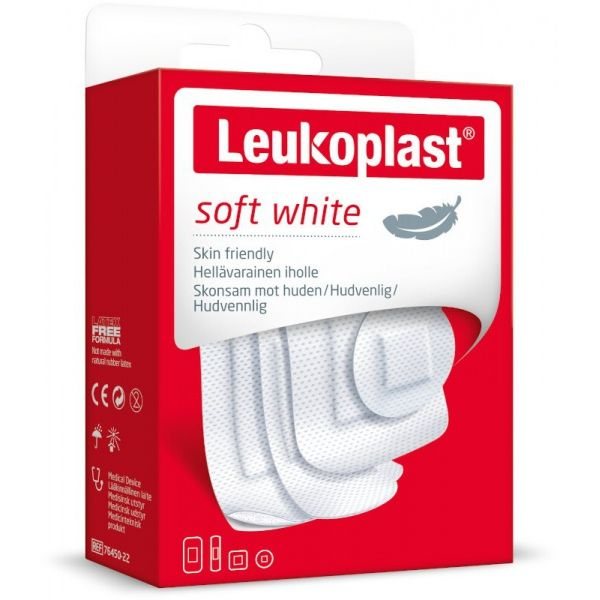 LEUKOPLAST SOFT, švelnus pleistras, 30 vnt