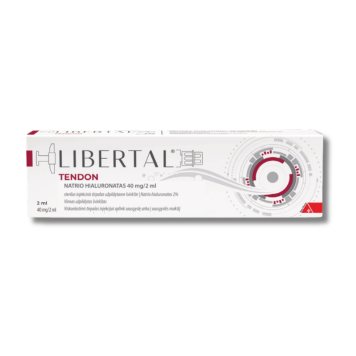 LIBERTAL Tendon 40 mg/ injekcinis tirpalas užpildytame švirkšte N1, 2 ml
