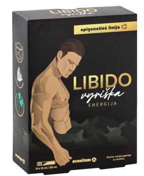 LIBIDO vyriška energija (shots) skystis N14