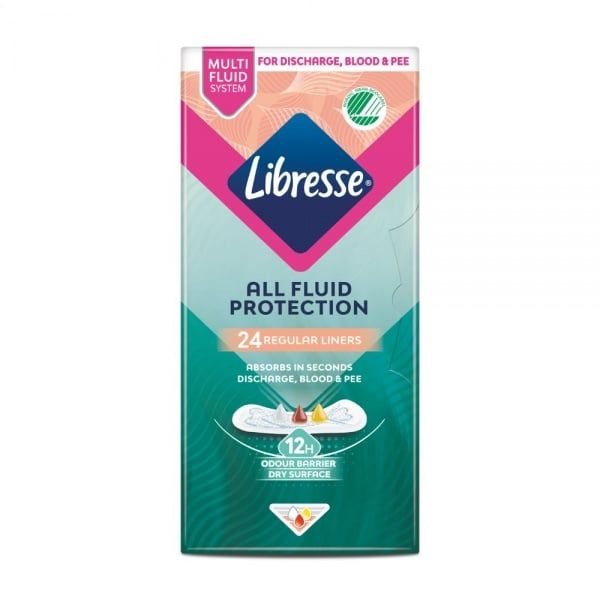 LIBRESSE higieniniai įklotai EXTRA PROTECTION NORMAL, 24 vnt