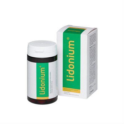 LIDONIUM, specialios medicininės paskirties maisto produktas, 715 mg, 42 tabletės