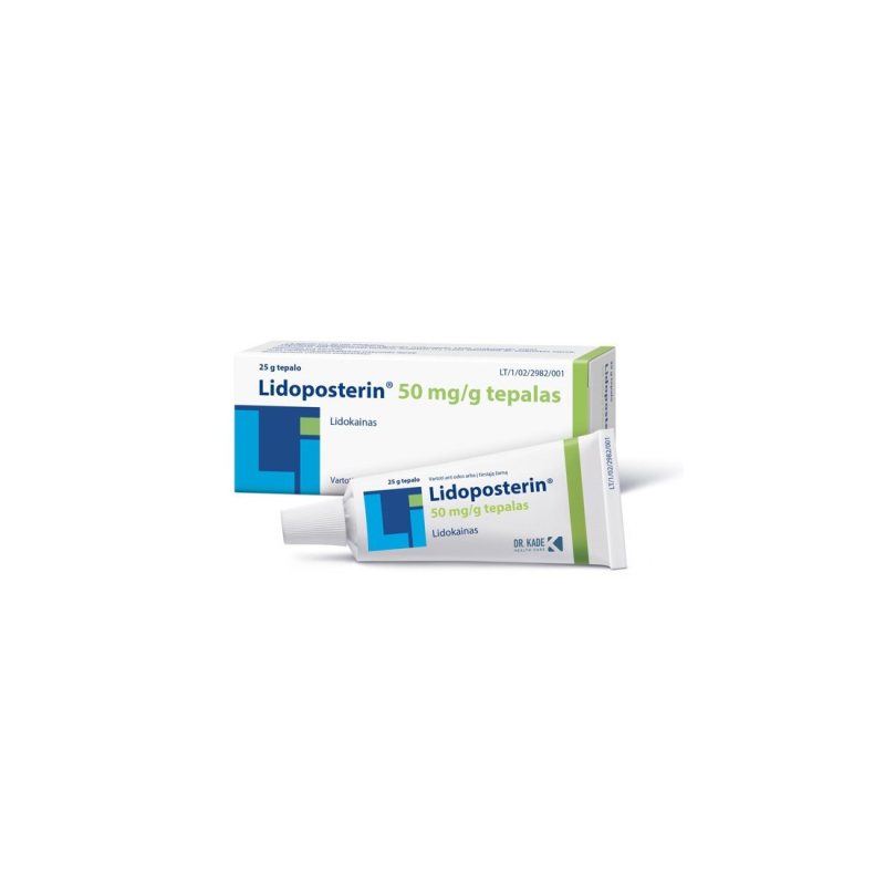 LIDOPOSTERIN tepalas N1, 25 g