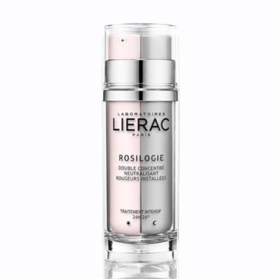 LIERAC dvigubas koncentratas dienai/nakčiai ROSILOGIE, 30 ml