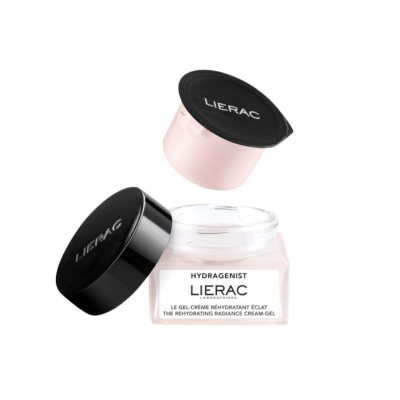 LIERAC kremo gelio normaliai ir mišriai veido odai papildymas HYDRAGENIST, 50 ml