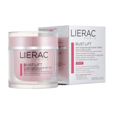 LIERAC krūtinės ir dekoltė srities kremas BUST LIFT, 75 ml