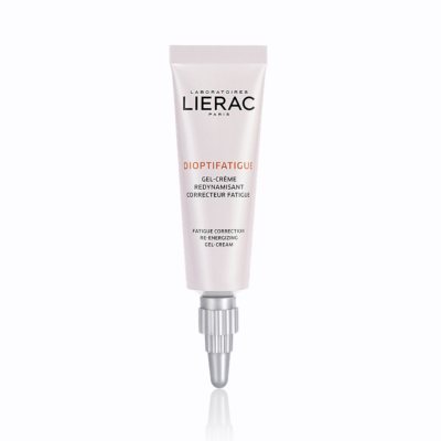 LIERAC nuovargio žymes šalinantis paakių kremas DIOPTIFATIGUE, 15 ml