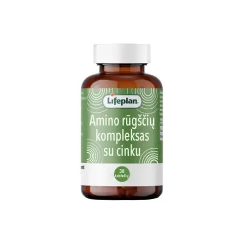 LIFEPLAN amino rūgščių kompleksas su cinku, N30
