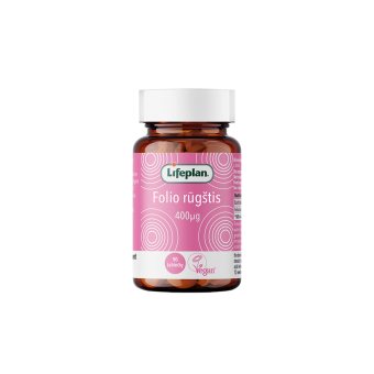 LIFEPLAN Folio rūgštis 400 µg, 90 Tabletės