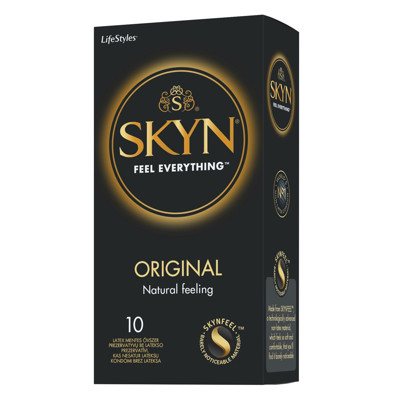 LIFESTYLES SKYN ORIGINAL, prezervatyvai, 10 vnt
