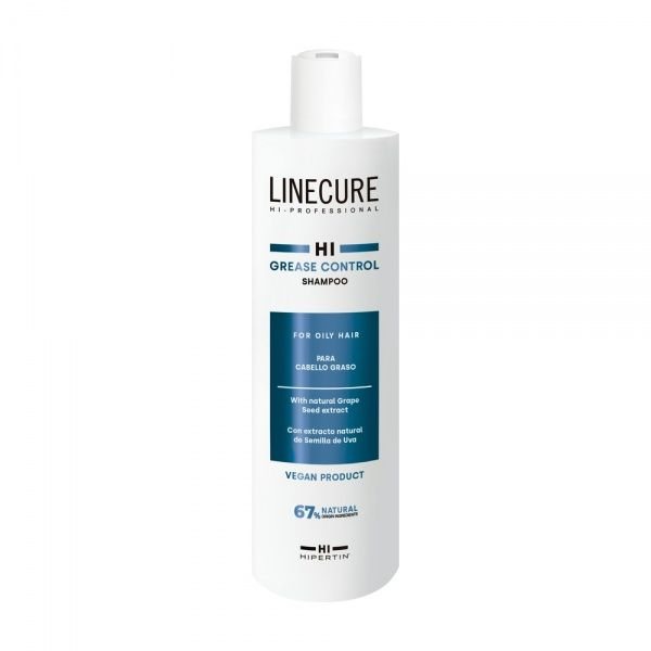 LINECURE šampūnas riebiai galvos odai GREASE CONTROL, 300 ml
