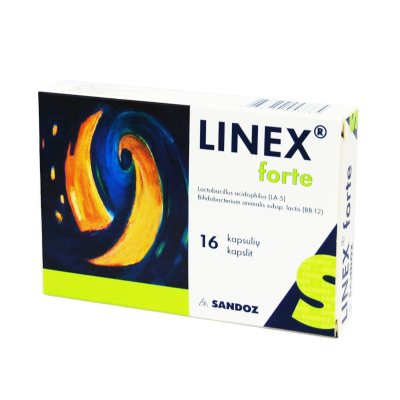 LINEX FORTE kapsulės N16