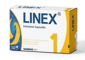 LINEX kietosios kapsulės N32