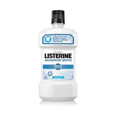 LISTERINE burnos skalavimo skystis ADVANCED WHITE, 500 ml
