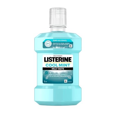 LISTERINE burnos skalavimo skystis COOLMINT MILD TASTE, 1000 ml