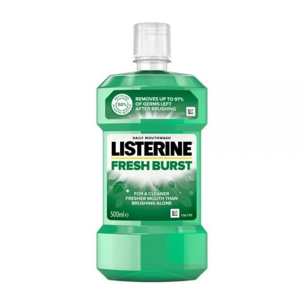 LISTERINE burnos skalavimo skystis FRESH BURST, 500 ml