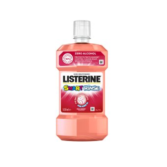 LISTERINE burnos skalavimo skystis SMART RINSE, uogų skonio, 500 ml