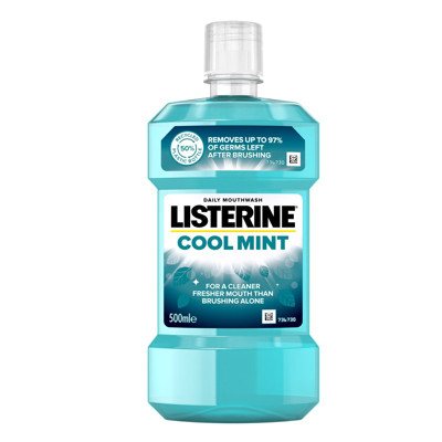 LISTERINE COLL MINT, burnos skalavimo skystis, 500 ml