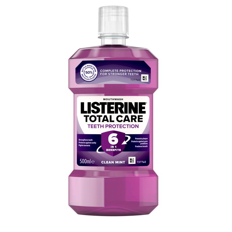 LISTERINE Total Care burnos skalavimo skystis, 500ml, 500 ml