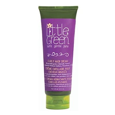 Little Green kremas garbanotiems plaukams Curly Hair Cream, LGKCHC4, 125 ml