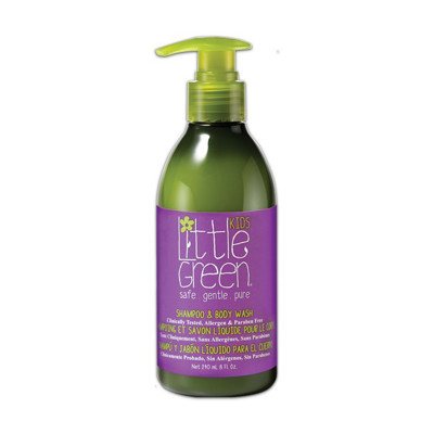 Little Green šampūnas ir kūno prausiklis vaikams LGK8, 240 ml