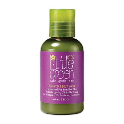 Little Green šampūnas ir kūno prausiklis vaikams LGKS2, 60 ml