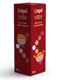 LIUGOL KIDS burnos ertmės ir gerklės purškalas, nuo ., 50 ml, 2 m