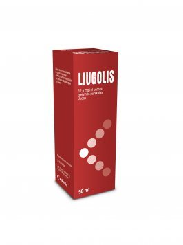 LIUGOLIS 12,5 mg/ml burnos gleivinės purškalas (tirpalas) N1, 50 ml