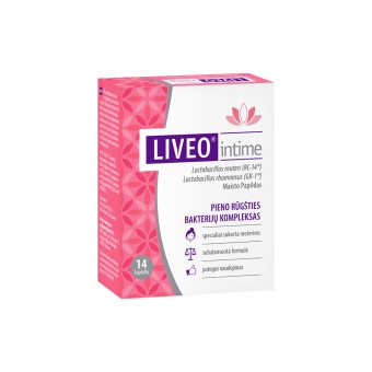 LIVEO® intime, 14 kapsulių