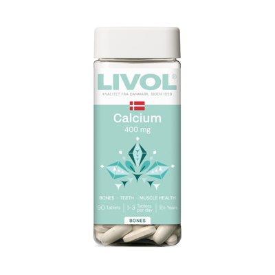 LIVOL Calcium, 400 mg., 90 tablečių