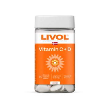 LIVOL Extra C+D tabletės N60