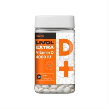 LIVOL Extra Vitamin D 4000IU tabletės N120