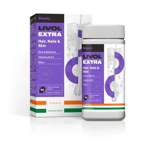 LIVOL EXTRA vitaminai Hair, Nails & Skin, N90