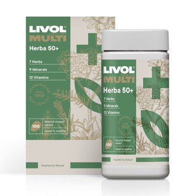 LIVOL MULTI HERBA 50+, 100 tablečių