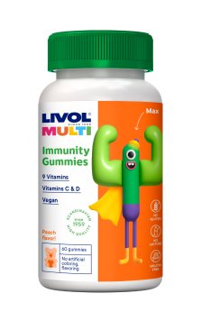 LIVOL Multi Immunity Vegan guminukai N60