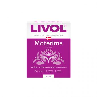 LIVOL MULTI MOTERIMS, 60 tablečių